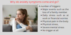 Read more about the article Why Do Anxiety Symptoms Come and Go?
