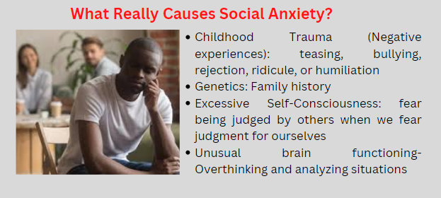 What Really Causes Social Anxiety? 5 root causes of social anxiety